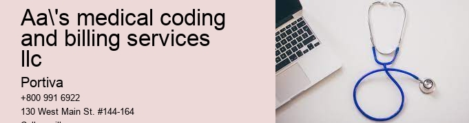 aa's medical coding and billing services llc