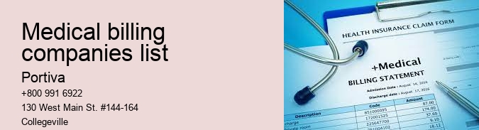 medical billing companies list