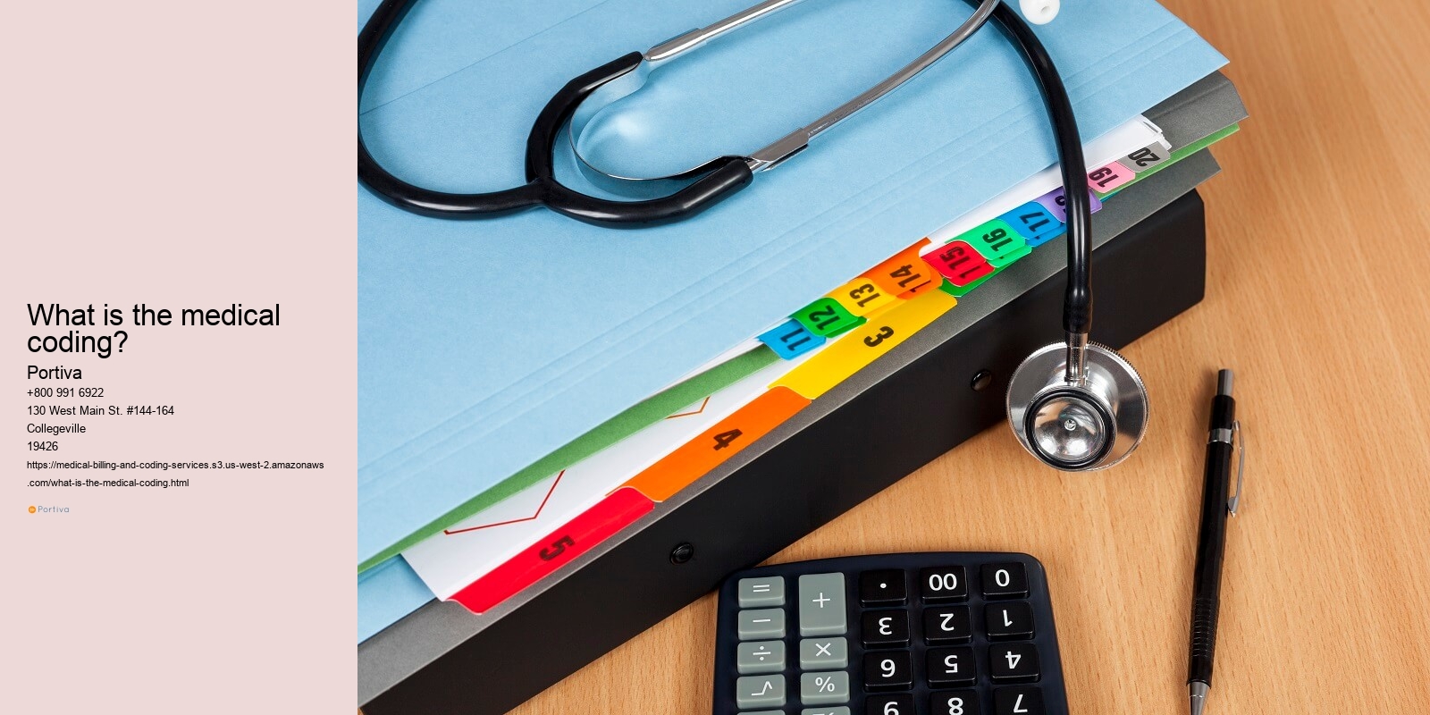 What is the medical coding?