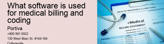 what software is used for medical billing and coding